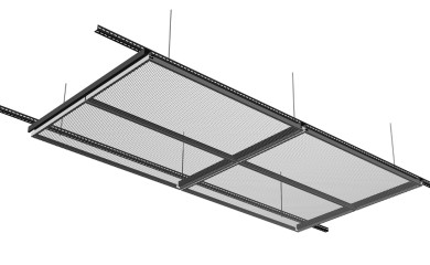 Advantages of Using Mesh System in Suspended Ceilings