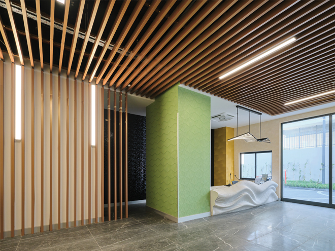 Metal Baffle Suspended Ceiling System